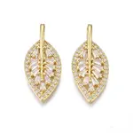 Brass Micro Pave Cubic Zirconia Pendants