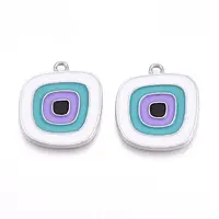 Alloy Enamel Pendants