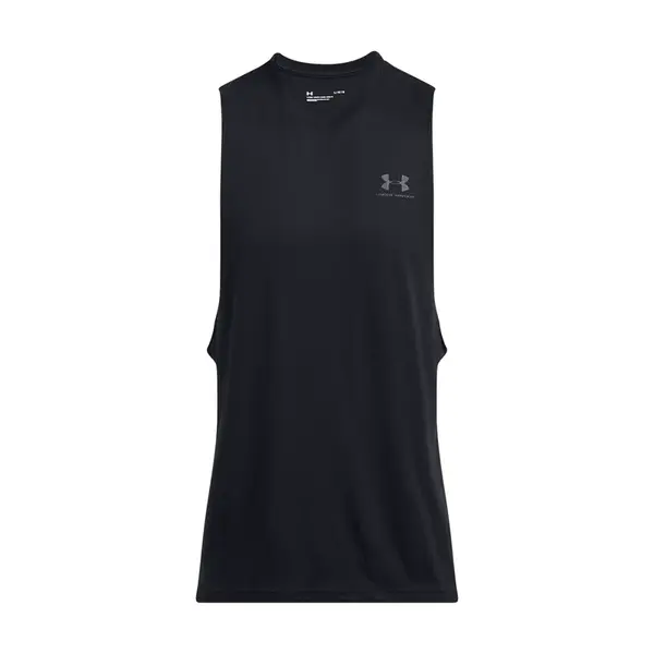 Under Armour Left Chest Cut Off Tank Top XXL
