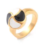 Enamel Windmill Finger Ring for Women