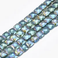 Electroplate Glass Beads Strands