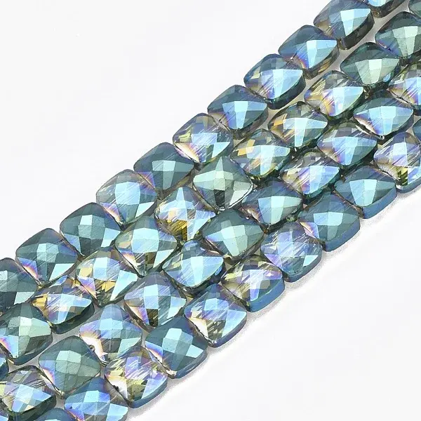 Electroplate Glass Beads Strands