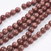 Synthetic Goldstone Bead Strands