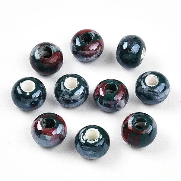 Handmade Porcelain European Beads