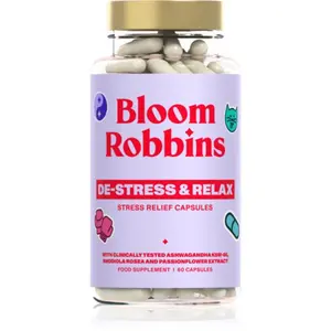 Bloom Robbins De-Stress & Relax kapsle proti stresu a únavě 78 g