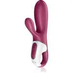Satisfyer HOT BUNNY CONNECT APP vibrátor se stimulátorem klitorisu Violet 17,3 cm