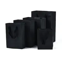 10Pcs 5 Sizes Kraft Paper Gift Shopping Bags Set