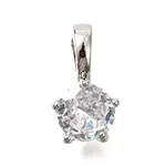 Brass Micro Pave Cubic Zirconia Charms