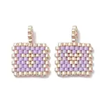 2Pcs Handmade MIYUKI Round Rocailles Seed Loom Pattern