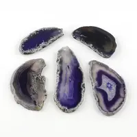 Dyed Mixed Shape Natural Agate Gemstone Big Pendants