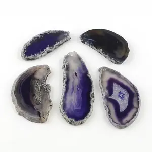 Dyed Mixed Shape Natural Agate Gemstone Big Pendants