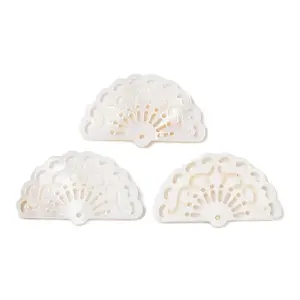 Natural White Shell Carved Pendants