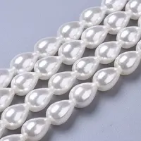 Polished Shell Pearl Beads Strands