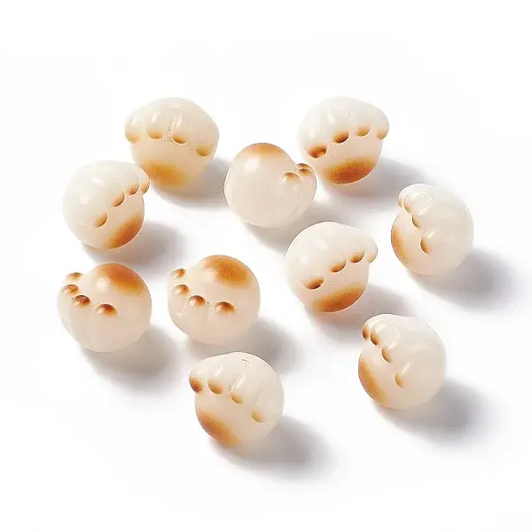 Carved Natural Bodhi Root Beads