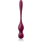 Satisfyer Love Birds Vary vibrační kuličky Burgundy 22,2 cm