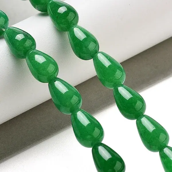 Natural Malaysia Jade Dyed Beads Strands
