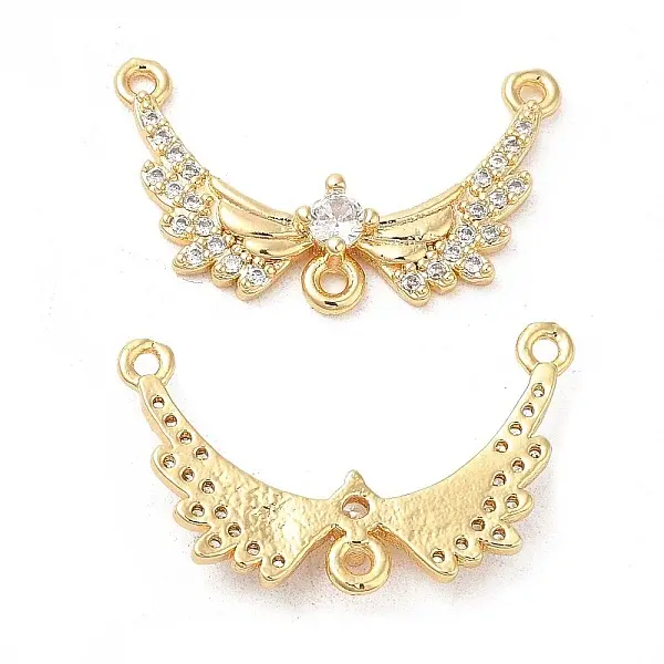 Brass Micro Pave Cubic Zirconia Chandelier Component Links