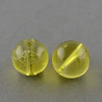 Drawbench Transparent Glass Beads Strands