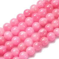 Natural Mashan Jade Round Beads Strands