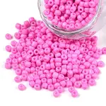 12/0 1.5-2mm Baking Paint Glass Seed Beads Loose Spacer Beads