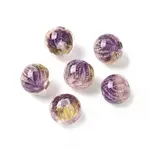 Two Tone Transparent Acrylic Beads