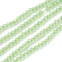 Transparent Glass Beads Strands