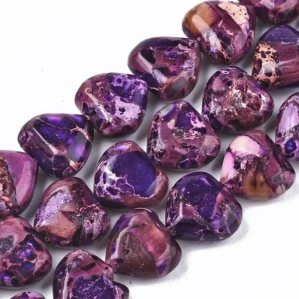 Natural Imperial Jasper Beads Strands