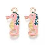 Marine Animals Alloy Enamel Pendants