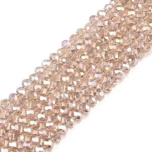 Electroplate Glass Beads Strands