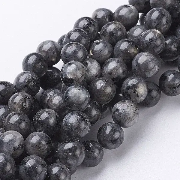 Natural Larvikite Beads Strands