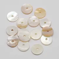 Dyed Natural Shell Bead Spacers