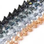 Electroplate Glass Beads Strand