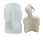 DIY Girlfriend Candle 3D Bust Portrait Silicone Molds