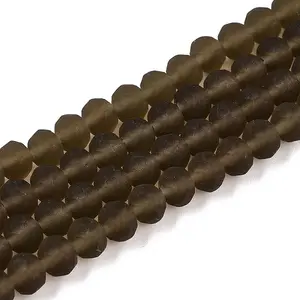 Transparent Glass Beads Strands