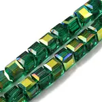 Electroplate Glass Beads Strands
