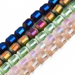 Electroplate Glass Beads Strands