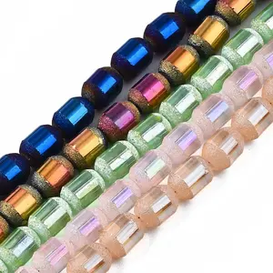 Electroplate Glass Beads Strands