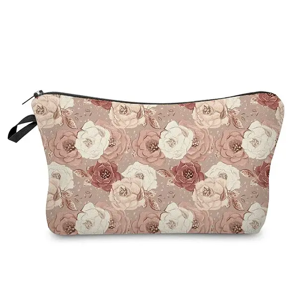 Polyester with Sponge Cosmetic Bag
