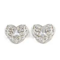 Brass Pave Cubic Zirconia Multi-strand Links