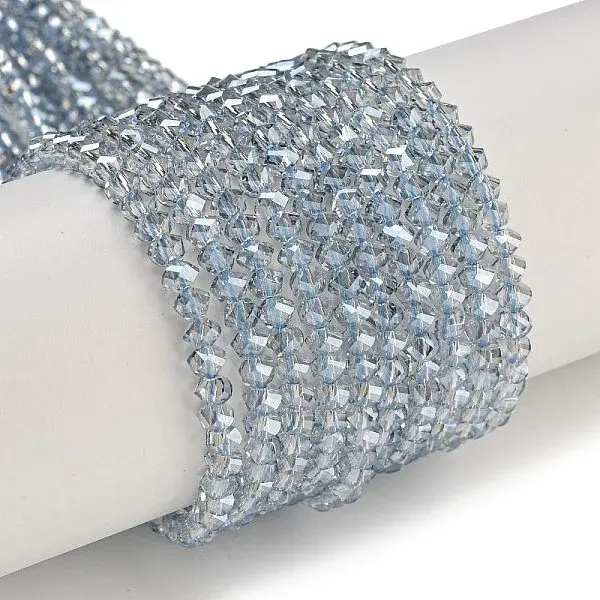 Electroplate Glass Beads Strands