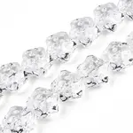 Transparency Glass Beads Strands