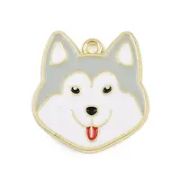 Alloy Enamel Pendants