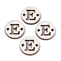 Unfinished Natural Poplar Wood Links Connectors