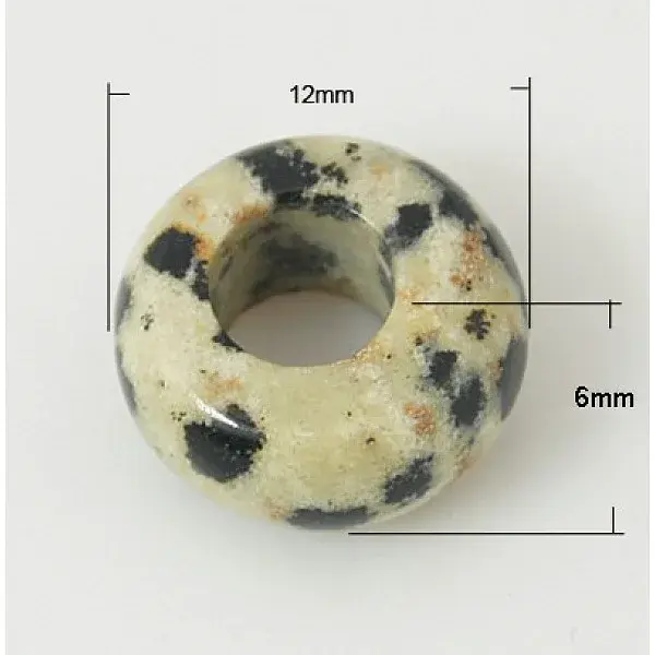 Gemstone European Beads