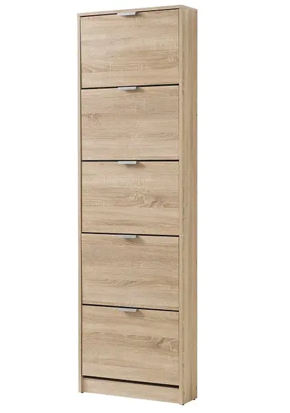 Výklopný botník 5-dvířkový felix - dub sonoma