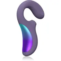 Lelo Enigma Wave Dual Stimulation vibrátor se stimulátorem klitorisu cyber purple 18,2 cm