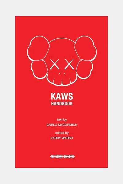 Kniha home & lifestyle KAWS Handbook by Carlo McCormick, English červená barva