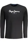 Černé triko s dlouhým rukávem Pepe Jeans