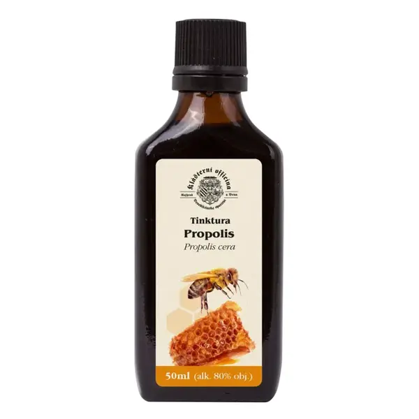 Klášterní officína Bylinná tinktura Propolis 80% 50 ml