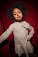 Dívčí šaty Mayoral béžová barva, mini, 4991